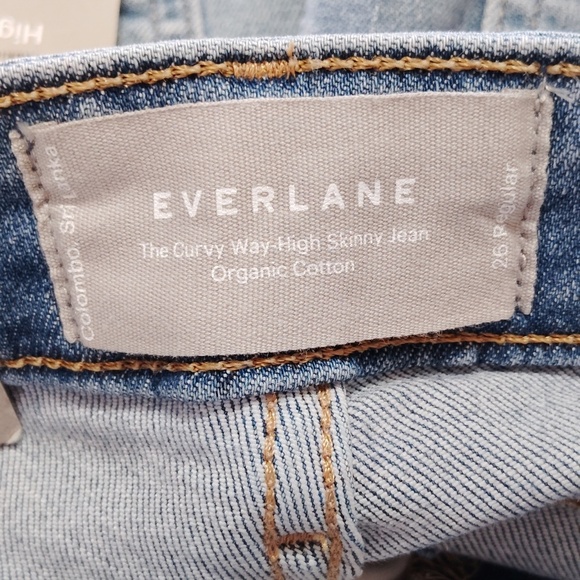 Everlane The Curvy Way-High Hourglass Skinny Jean Size 26 - Picture 5 of 6